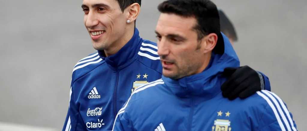 Scaloni aseguró que Di María tiene "las puertas abiertas" de la Selección