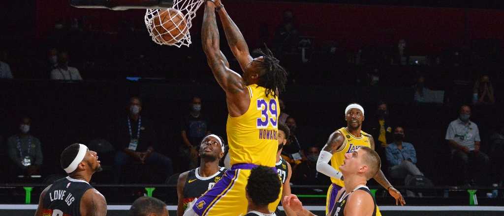 Los Lakers vencieron a los Nuggets y quedaron a un partido de la final