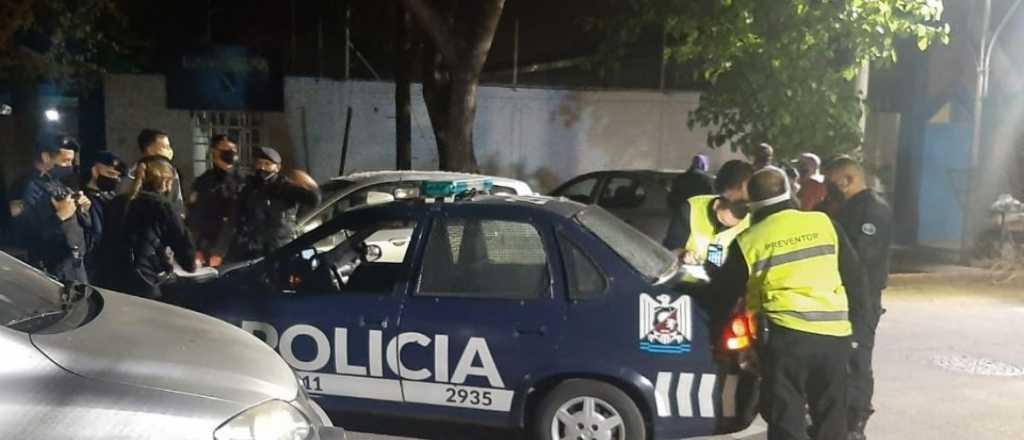 Como en CABA, pero con otro final: intentó apuñalar a un policía en Las Heras