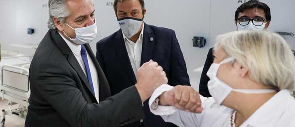 Alberto Fernández pondrá en marcha obras para la salud en Mendoza