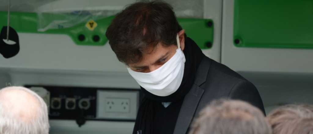 Axel Kicillof está aislado por un contacto estrecho con coronavirus