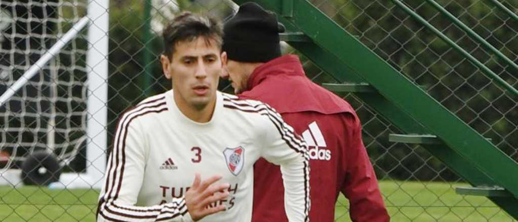 El mendocino Angileri se lesionó en un amistoso entre River y San Lorenzo