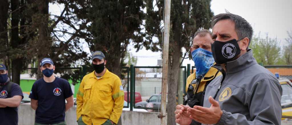 Incendios en San Luis: apareció Cabandié y habló de intencionalidad