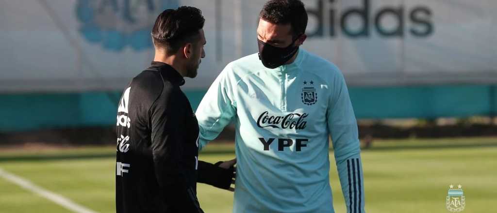 Selección Argentina: aislaron a Salvio por posible coronavirus