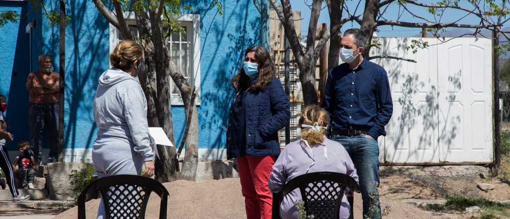 Así buscaron pacientes con coronavirus en el Oeste de Godoy Cruz 