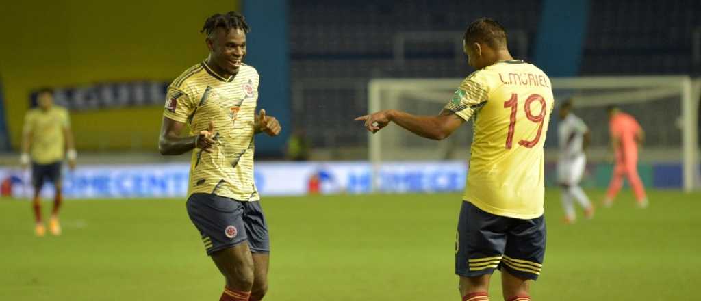 Colombia goleó a Venezuela por 3 a 0