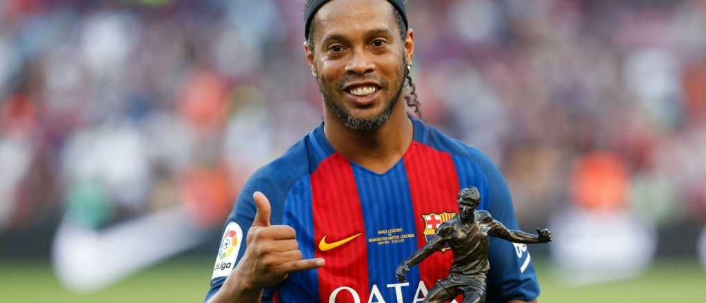 Ronaldinho tiene coronavirus