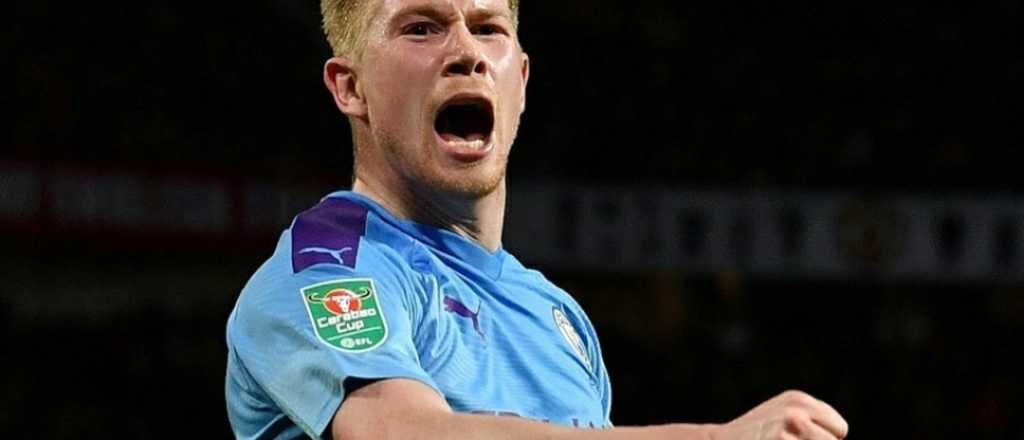  De Bruyne no tiene dudas: "Es el mejor con el que jugué"