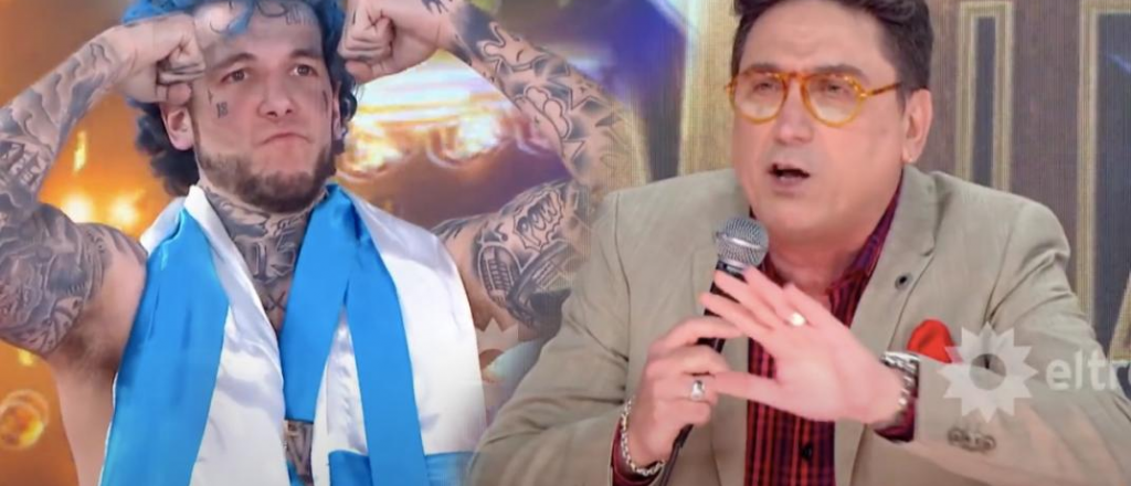 Alex Caniggia y Oscar Mediavilla tuvieron un fuerte cruce en el Cantando