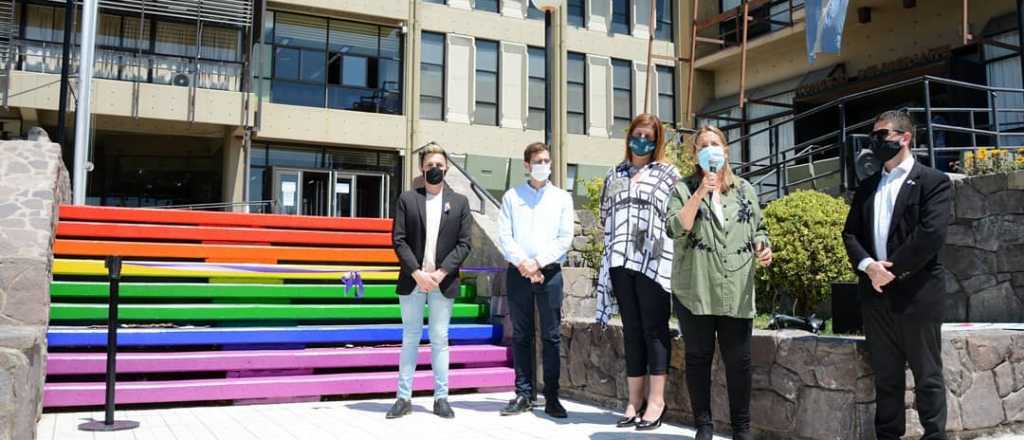 Rivadavia se vistió de colores por la diversidad sexual