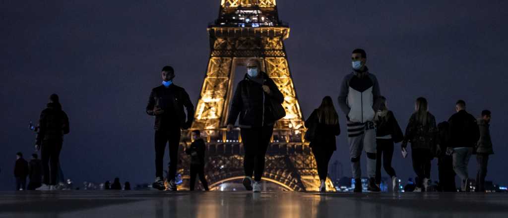 Toque de queda en París por rebrote de Covid-19: las calles quedaron vacías