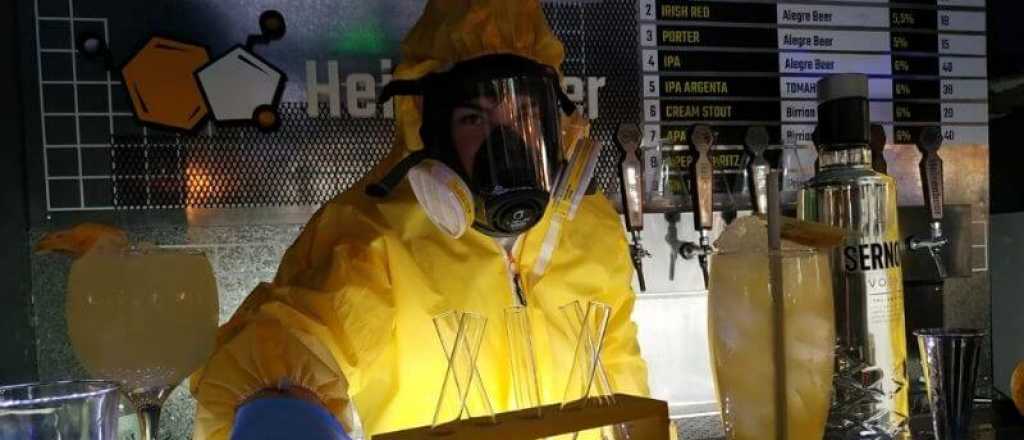 Inauguró el bar temático de la serie de Breaking Bad en Guaymallén