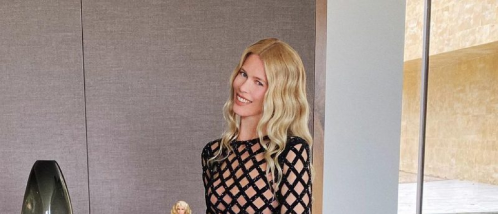 Claudia Schiffer tiene una muñeca Barby