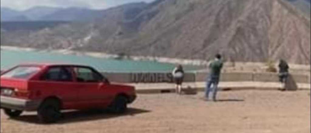 Mirador de Potrerillos: lo pintaron y están felices por ser más conocidos