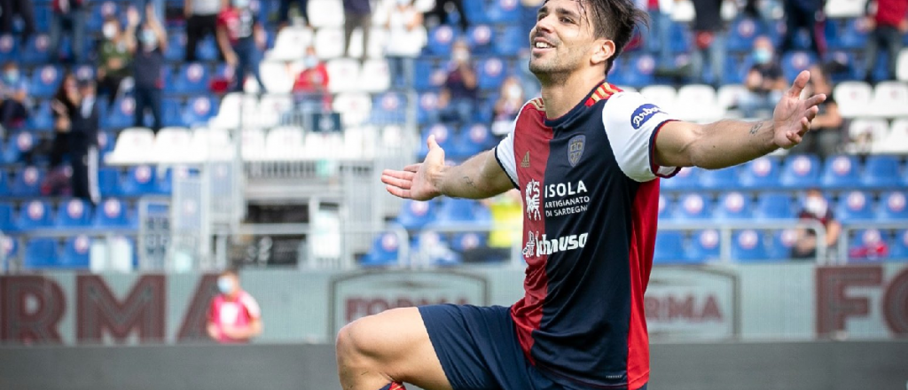 Video: Gio Simeone convirtió un golazo en la victoria de Cagliari