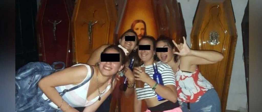 Hicieron una juntada clandestina en una fábrica de ataúdes y un cementerio