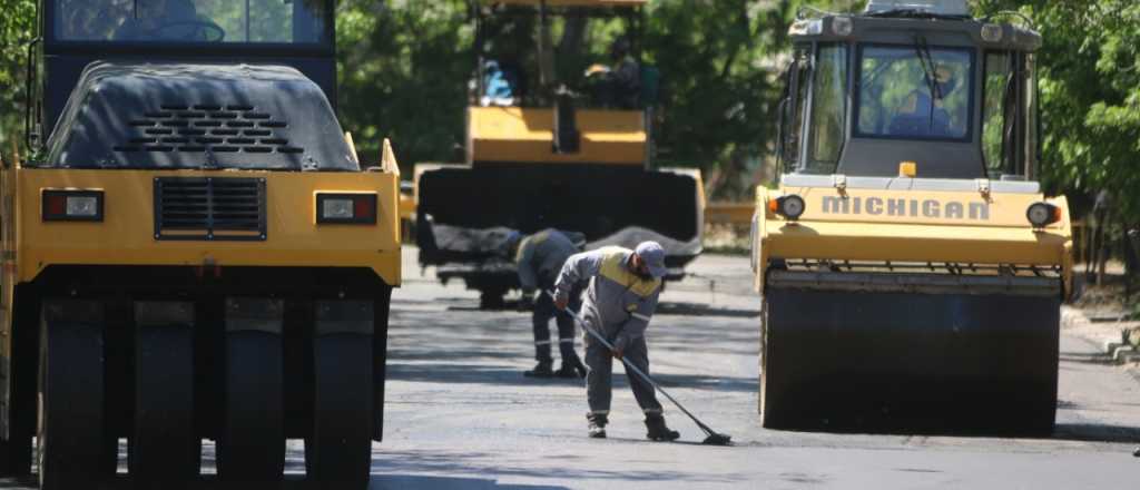 Ambicioso programa de pavimentación en Luján de Cuyo