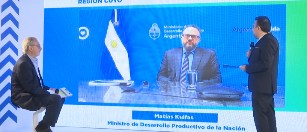 El ministro Kulfas dialogó con empresarios de Cuyo