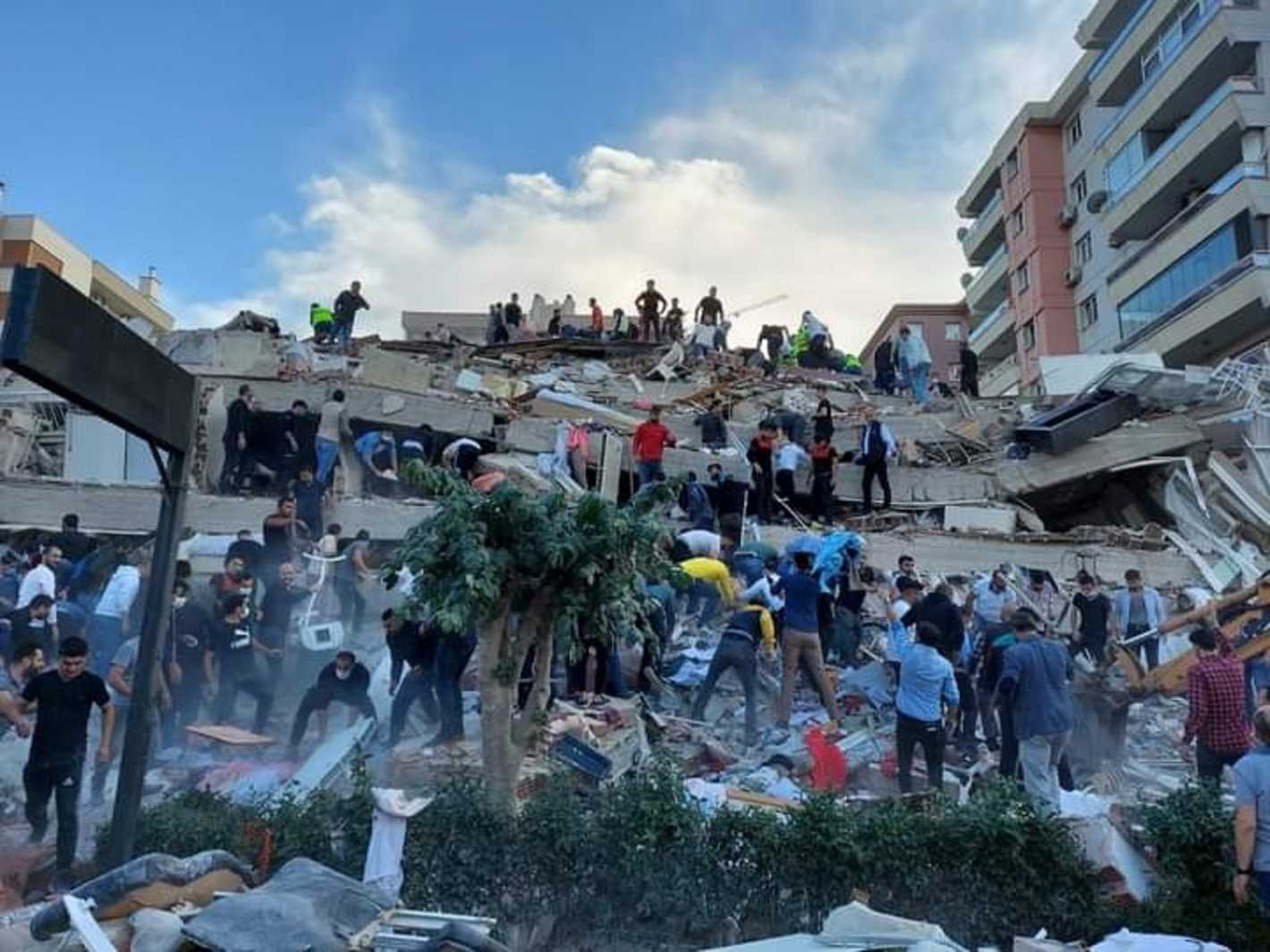 Impactantes imágenes del terremoto y tsunami en Turquía Mendoza Post