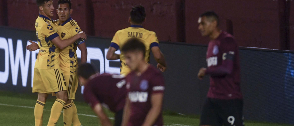 Boca debutó venciendo a Lanús