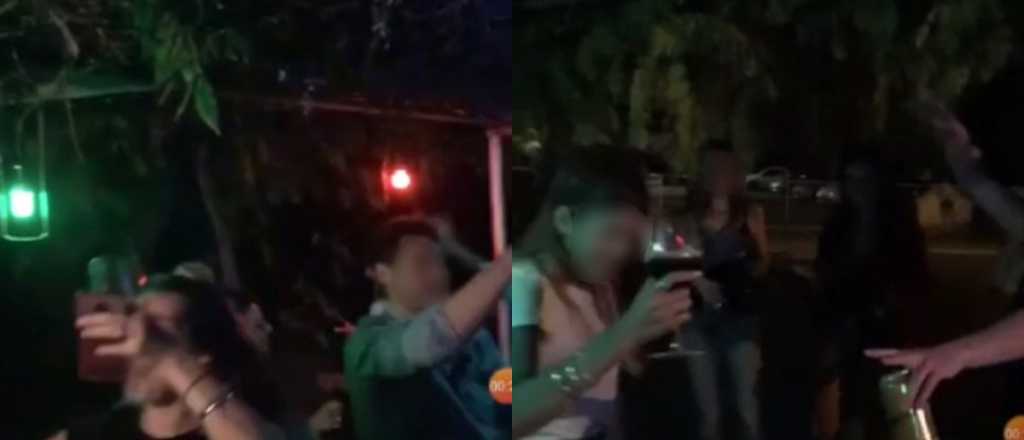 Videos polémicos: baile sin distanciamiento en Quinta Las Rosas 