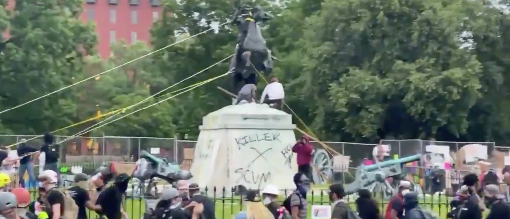 Incidentes en Washington durante una manifestación