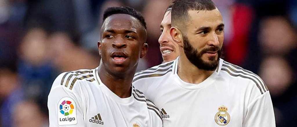 Benzema criticó a un compañero y éste le respondió en la cancha