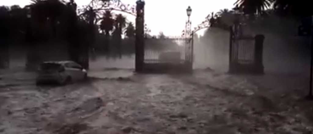 Tormenta en los Portones del Parque, una película de terror