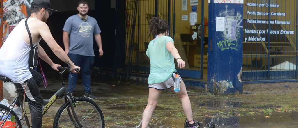 Esta noche puede haber tormentas con granizo en varios departamentos