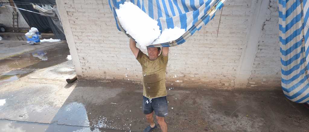 Histórica granizada en el Gran Mendoza