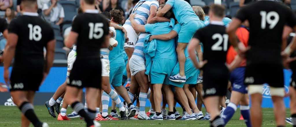 Los Pumas, históricos: impactantes fotos y videos del triunfo argentino