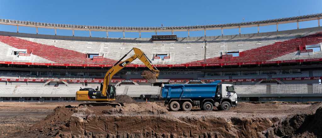 River anunció otro hallazgo en las obras del Monumental