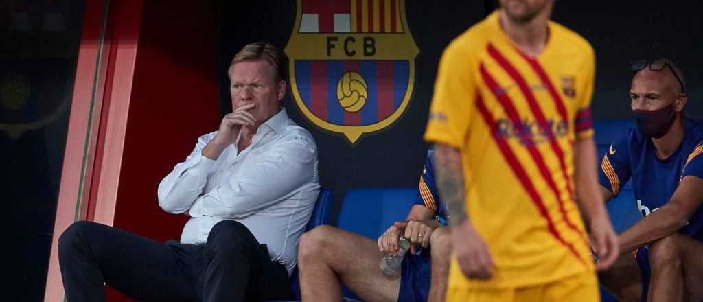 Escándalo: qué le dijo Koeman a Messi