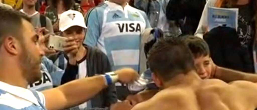 El gran gesto del capitán de Los Pumas con un niño que estaba en la tribuna