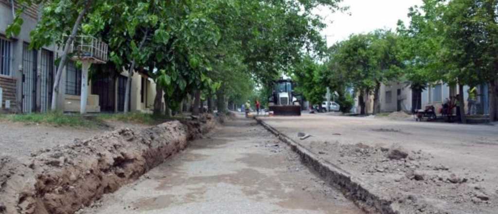 Más drenajes para calle Florencio Sánchez, de Guaymallén