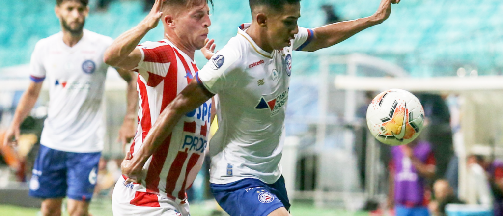 Unión cayó ante Bahía de Brasil con un gol de penal