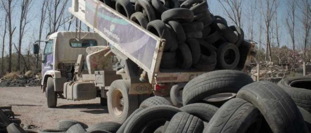 Guaymallén embellece la ciudad gracias al reciclaje