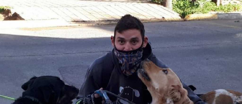 Asaltaron en Ciudad al paseador que se había hecho viral