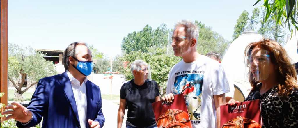 Marley y Lizy Tagliani en Mendoza: visitaron Maipú