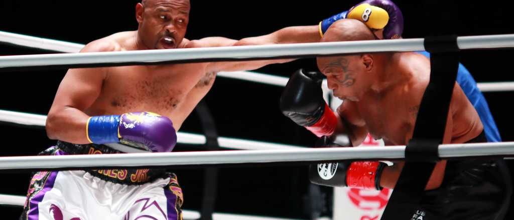 Mike Tyson y Roy Jones Jr, intactos: empataron en su vuelta al ring