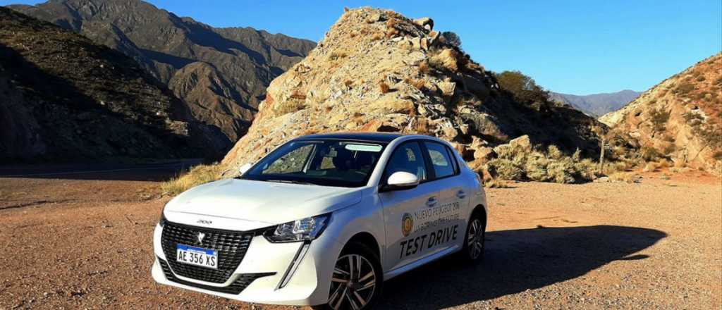 El nuevo Peugeot 208 rodó por nuestras rutas de montaña