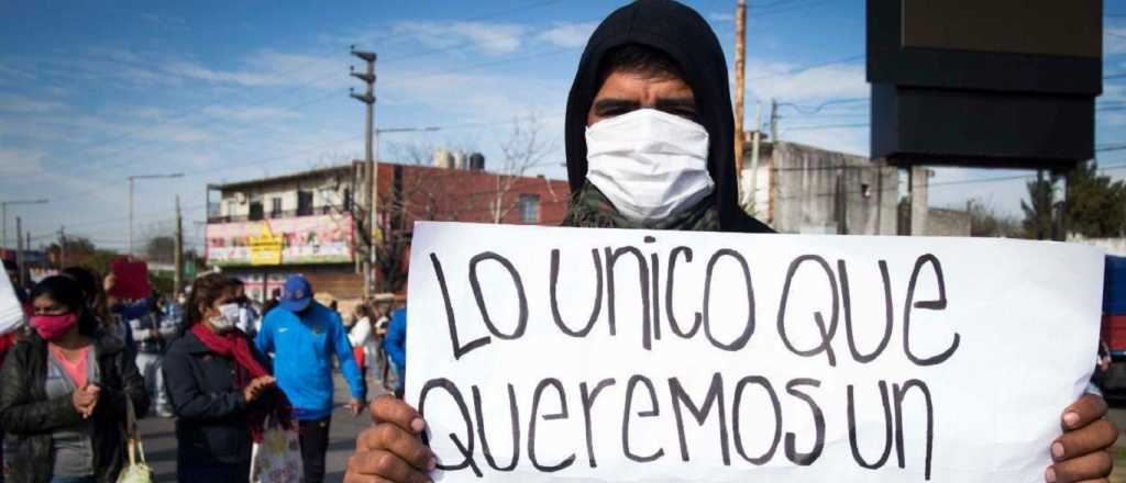 Los ocupas de Guernica cortan el Puente Pueyrredón