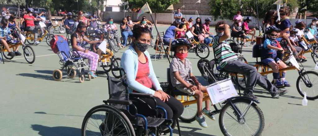 Luján entregó las primeras bicicletas adaptadas 