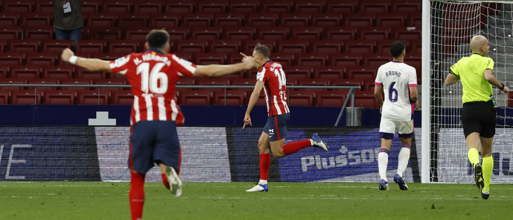 Atlético de Madrid volvió a ganar y es puntero