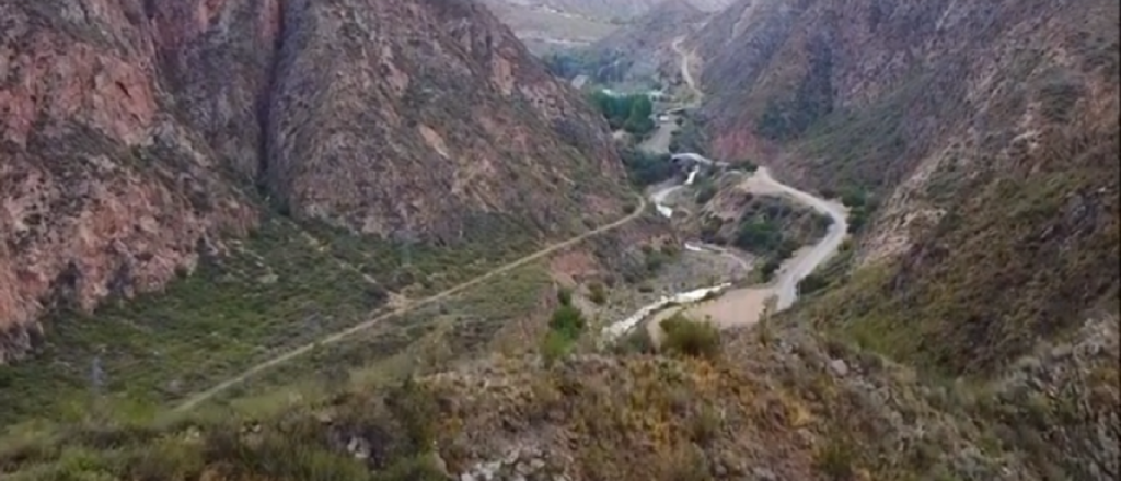 Videos: Cacheuta y Potrerillos desde el cielo, como nunca los viste