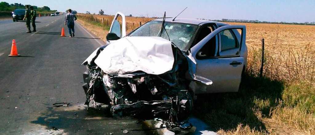 Un joven conducía borracho y cayó a un zanjón en Tunuyán