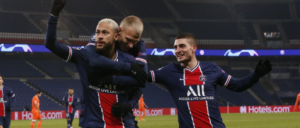 PSG goleó a Basaksehir en el partido del escándalo