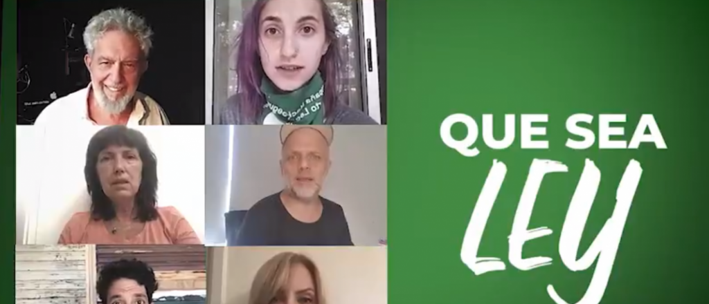 "Hagamos historia": el vdeo de famosos por el aborto libre