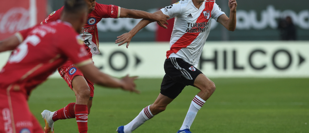 River logró un deslucido empate ante Argentinos