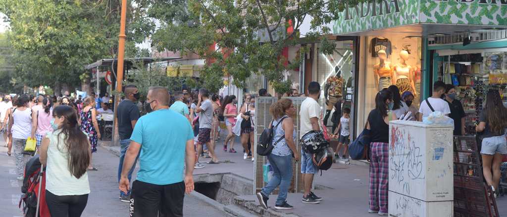 El centro explotó de gente por las compras de Navidad